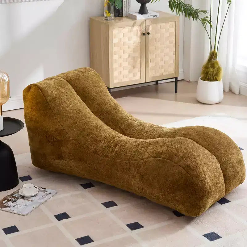 Creative bean bag sofa chair for adults filled with high-quality sponge that is plump and elastic fitting the curves of the human body