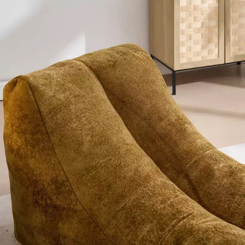 Creative bean bag sofa chair for adults filled with high-quality sponge that is plump and elastic fitting the curves of the human body