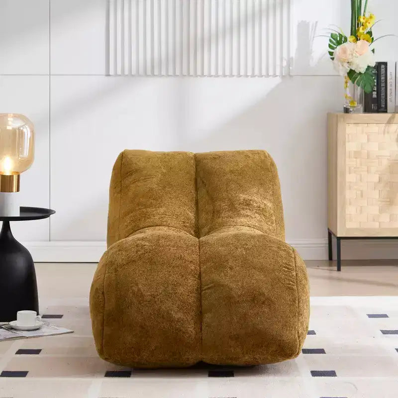 Creative bean bag sofa chair for adults filled with high-quality sponge that is plump and elastic fitting the curves of the human body