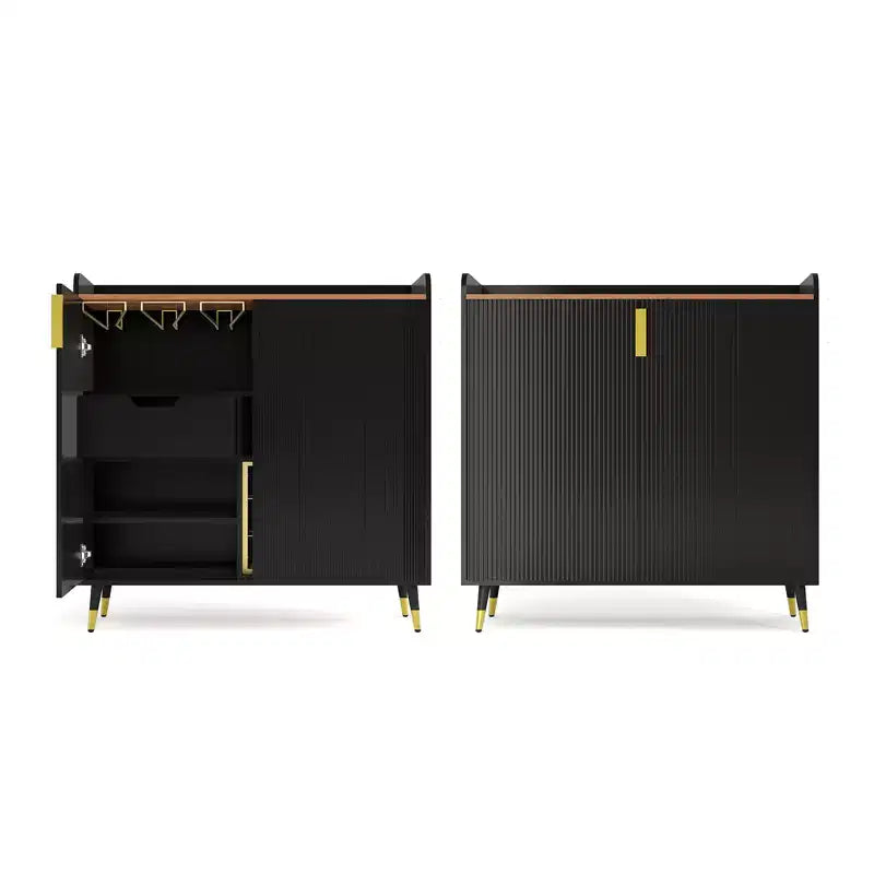 Independent Wine Rack Side Cabinet with StorageIdeal for Dining Room, Living Room & Kitchen