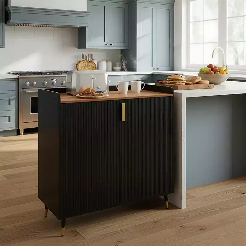Independent Wine Rack Side Cabinet with StorageIdeal for Dining Room, Living Room & Kitchen